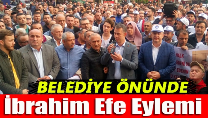 Hizmet İş üyeleri ve Tavşantepe Mahallesi’nde yaşayan vatandaşlar işe gelmemesine