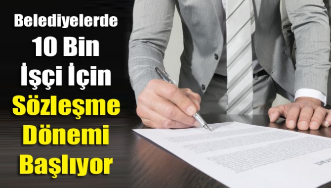 Belediyelerde çalışan ve KHK ile belediyelerin şirketlerinde kadrolu işçi statüsüne