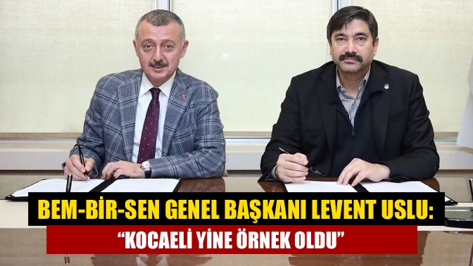 Bem-Bir-Sen Kocaeli Şubesi tarafından ilimizdeki belediyelerde yapılan Sosyal Denge Sözleşme