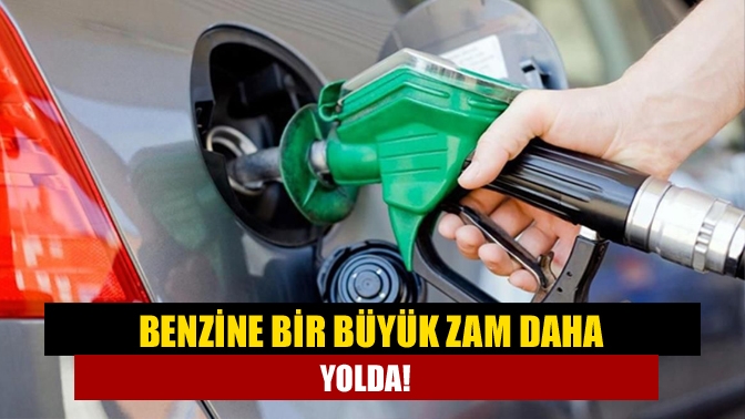 Dün litre başına 1,70 TL zam gelen benzine yarından itibaren