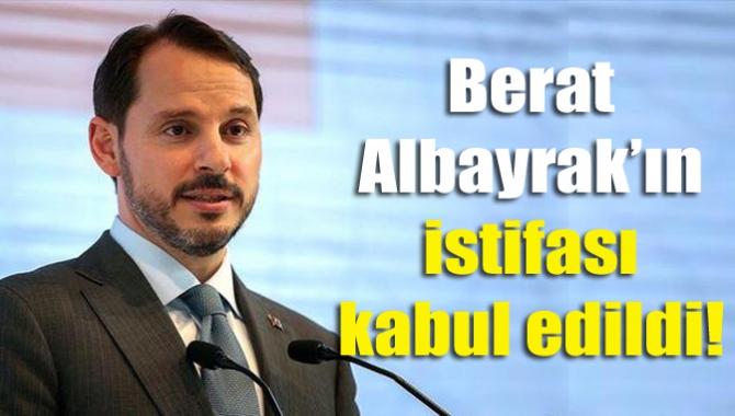 Cumhurbaşkanı İletişim Başkanlığı, Hazine ve Maliye Bakanı Berat Albayrak'ın istifasına
