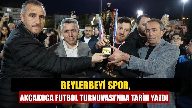 Kandıra Belediyesi’nin ilk kez düzenlediği Akçakoca Futbol Turnuvası’nda büyük heyecan