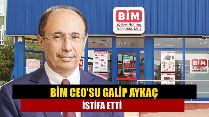 Gıda Perakendecileri Derneği Başkanı Galip Aykaç, görevinden istifa ettiğini yazılı