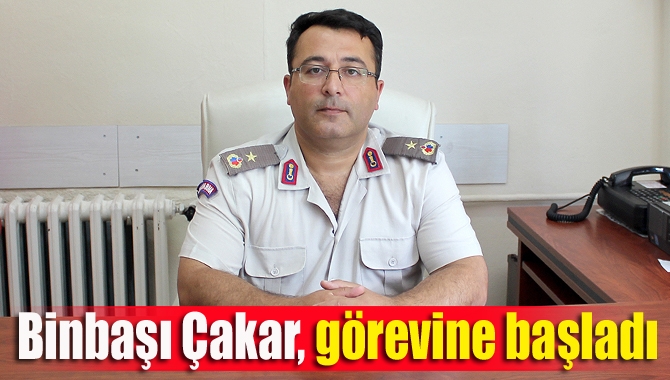 Kandıra İlçe Jandarma Komutanlığı’na atanan Binbaşı Aykan Çakar, görevine başladı.
