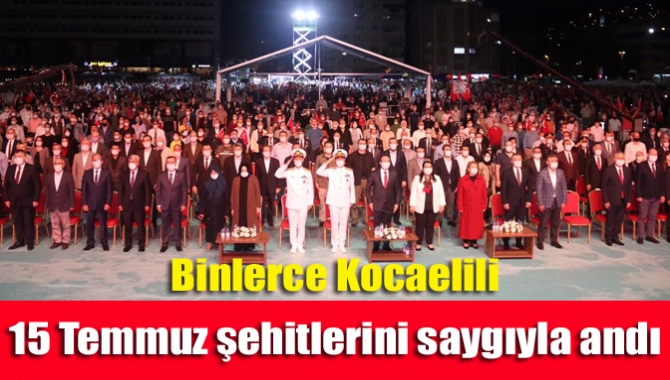 15 Temmuz Demokrasi ve Milli Birlik Günü Anma etkinlikleri kapsamında
