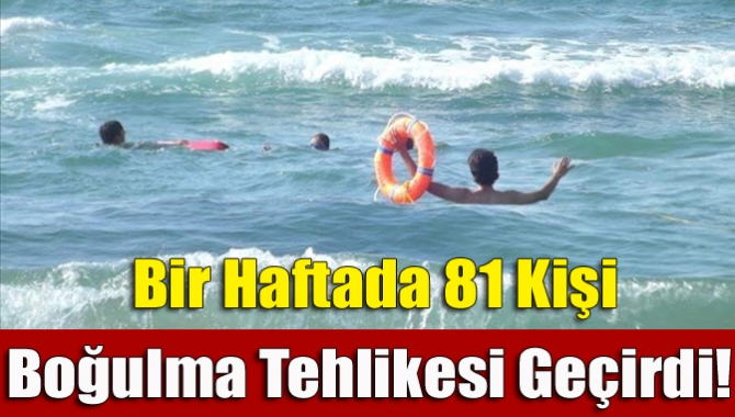 Kocaeli Büyükşehir Belediyesi İtfaiyesi KOSKEM cankurtaranları sahillerdeki nöbetlerini sürdürüyor.
