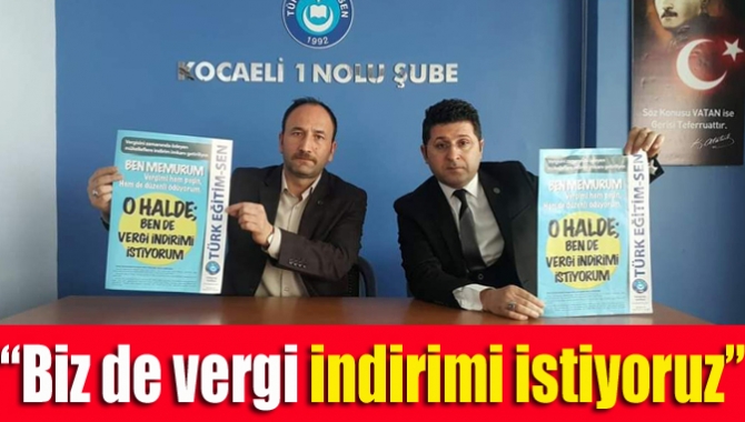 Türk Eğitim-Sen Kocaeli 1 Nolu Şube Başkanı Yaşar Şanlı yaptığı