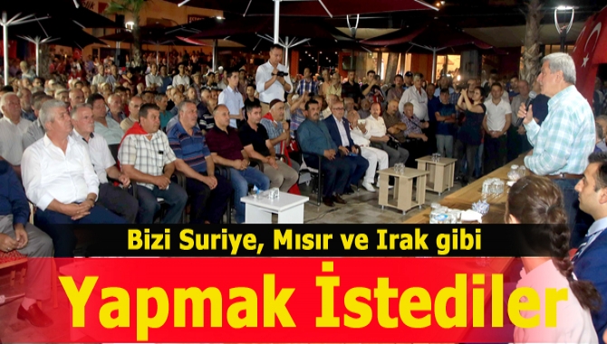 Başkan Karaosmanoğlu, ülkemizde ve kentimizde süren “Demokrasi Nöbeti”nin 10’ncu gününde