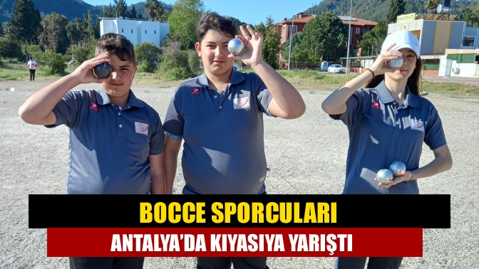 Kandıra Akçakocabey spor kulübü sporcuları Bocce Petank Türkiye Şampiyonasında derece