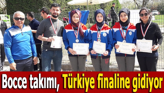 Akçakoca Anadolu Lisesi Bayan Bocce Takımı, Bursa’da yapılan okul sporları