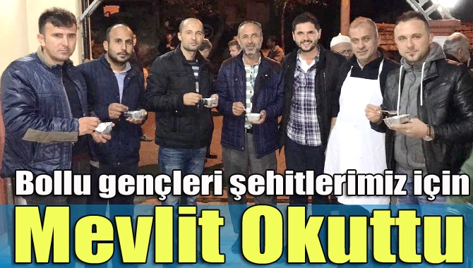 Kandıra Bollu Mahallesi gençleri Muharrem ayı nedeniyle tüm şehitlerimiz ve