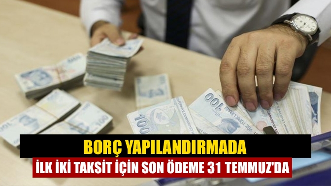 Kamuya yönelik vergi ve idari para cezası gibi borçlarını yeniden