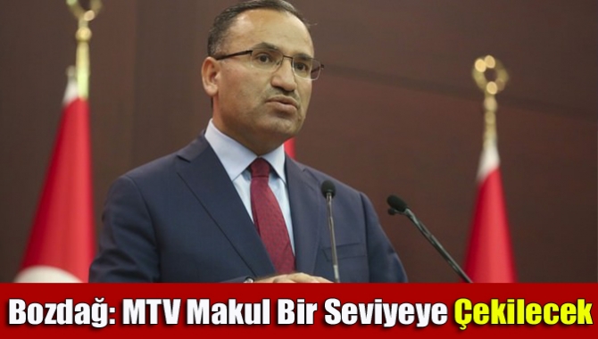 Bakanlar Kurulu sonrası açıklama yapan hükümet sözcüsü Bekir Bozdağ, MTV'nin