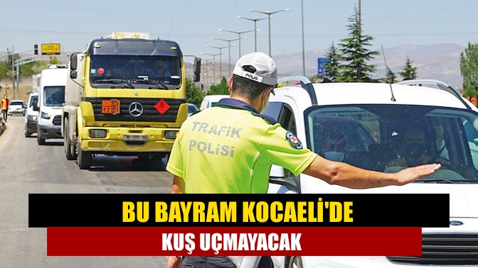 Kocaeli Valiliği, Kurban Bayramı nedeniyle il genelinde bazı önlemler aldı.