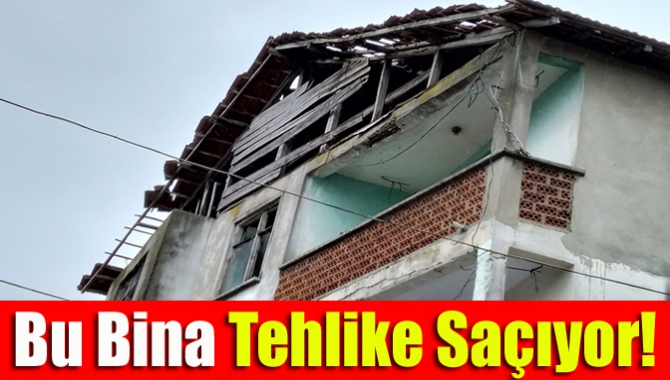 Kandıra Orhan Mahallesi Zafer Caddesi üzerinde bulunan binanın çatı katı