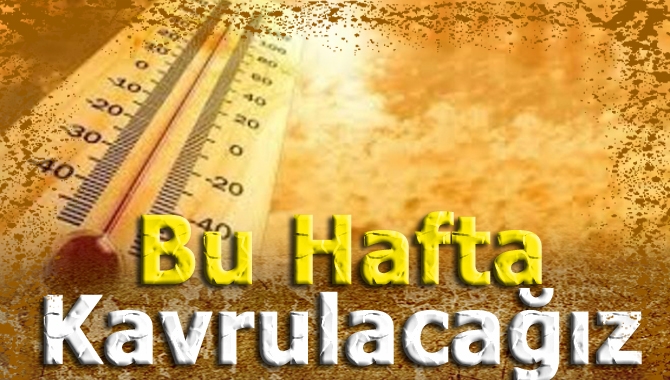 Kocaeli Meteoroloji Müdürlüğü’nün raporuna göre, bu hafta bölgemizde hava sıcaklığı