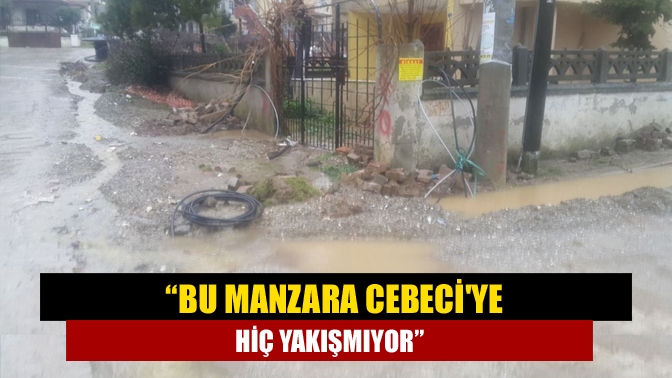 Kandıra Cebeci’deki üstyapı çalışmasının daha hızlı ilerlemesi isteniyor.