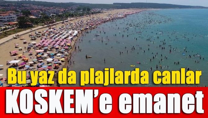 Kocaeli Büyükşehir Belediyesi İtfaiyesi KOSKEM cankurtaranlarının yaz deniz sezonu çalışmaları
başlıyor.