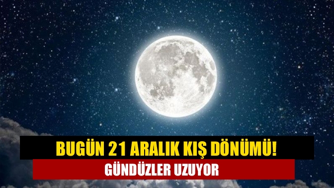 Kuzey yarımkürede kış gündönümü 21 Aralık Salı günü yaşanacak. Bu