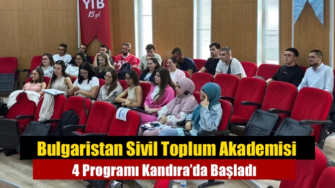 Bulgaristan Sivil Toplum Akademisi 4 Programı, Kandıra Namazgah Kültür Merkezi’nde