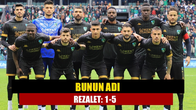Alt sıraları yakından ilgilendiren maçta Denizlispor’u konuk eden Kocaelispor rakibine