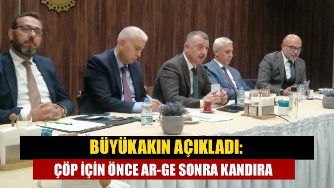 Büyükakın, merakla beklenen çöp sorunu ile ilgili yapılan iki çalışma