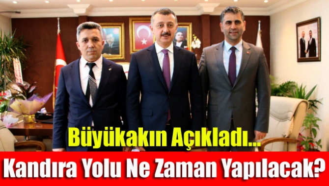 Yıllardı duble yol yapılması gündemde olan Kanadura yolu ile ilgili