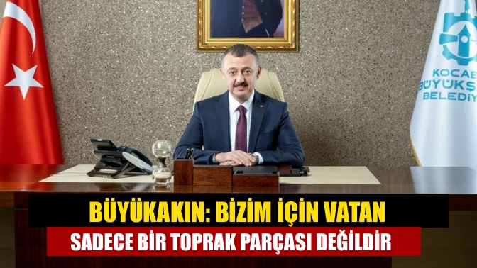 Kocaeli Büyükşehir Belediye Başkanı Doç. Dr. Tahir Büyükakın, 30 Ağustos
