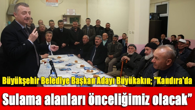 Kandıra ziyaretlerinde Kandıra’nın AK Parti hükümetleri dönemi boyunca iyi hizmet