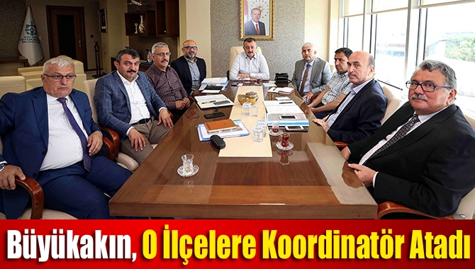 Kocaeli Büyükşehir Belediye Başkanı Doç. Dr. Tahir Büyükakın, 12 ilçeyi