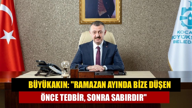 Kocaeli Büyükşehir Belediye Başkanı Doç. Dr. Tahir Büyükakın, bir kez