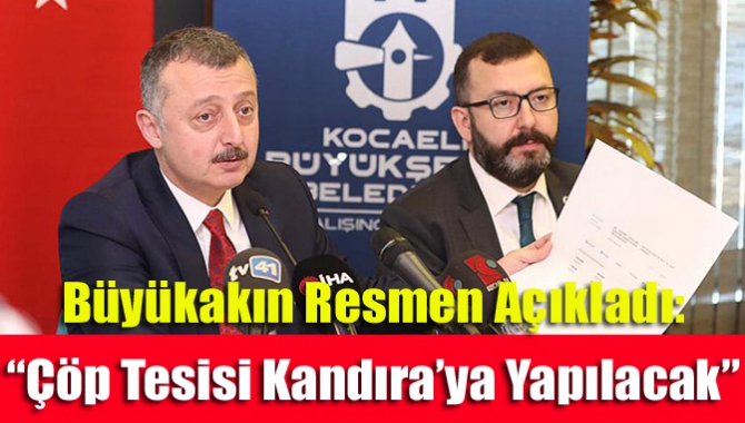 Kocaeli Büyükşehir Belediye Başkanı Tahir Büyükakın, basın mensuplarıyla bir araya