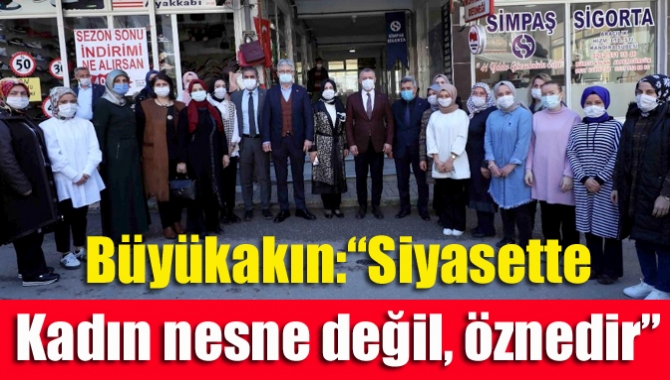 Bir dizi temaslarda bulunmak için Kandıra’da bulunan Başkan Büyükakın, AK