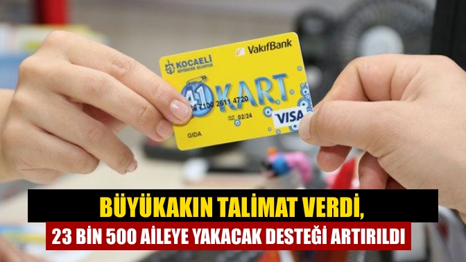Başkan Büyükakın’ın talimatıyla 23 bin 500 aileye yapılan yakacak desteği