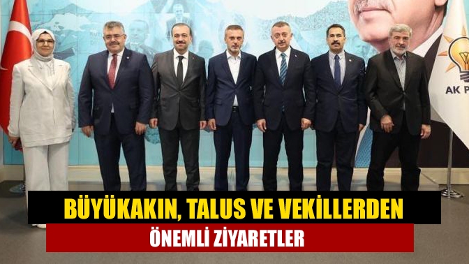 Kocaeli Büyükşehir Belediye Başkanı Tahir Büyükakın, AK Parti İl Başkanı