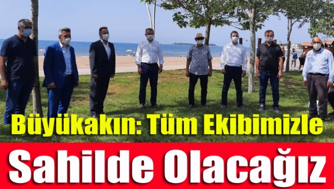 İlimizin incisi Kandıra’da Cebeci sahilini gezen Kocaeli Büyükşehir Belediye Başkanı