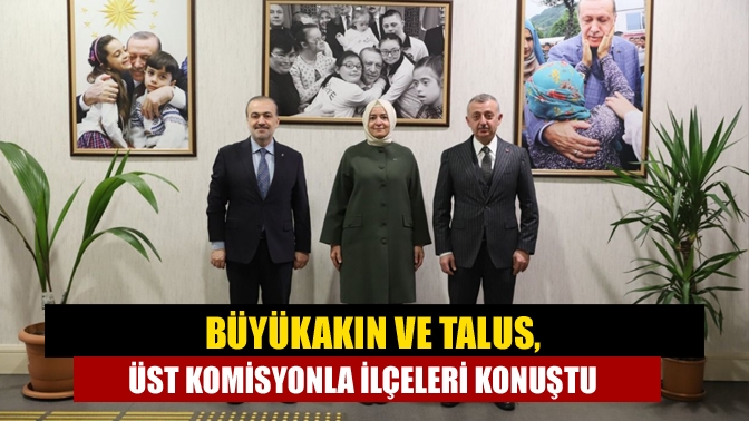 Kocaeli milletvekilleri, İl Başkanı Şahin Talus ve Büyükşehir Belediye Başkanı