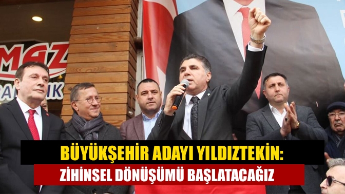 İYİ Parti Kocaeli Büyükşehir Belediye Başkan Adayı Gencay Yıldıztekin vatandaşla