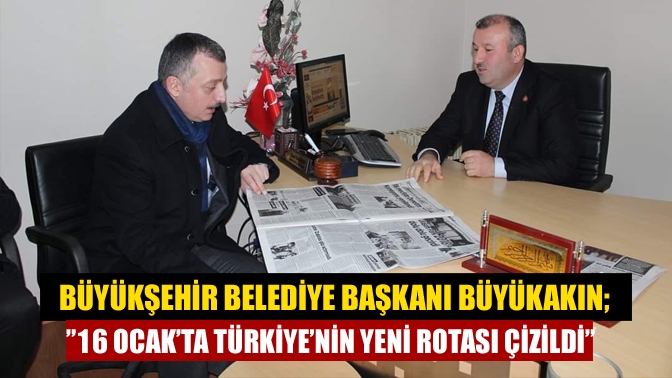 Kocaeli Büyükşehir Belediye Başkanı Tahir Büyükakın, 16 Ocak Basın Onur