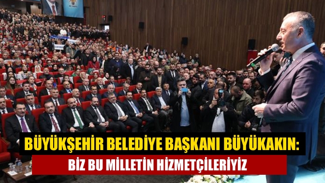 Kocaeli Büyükşehir Belediye Başkanı Tahir Büyükakın, “Gerçek belediyecilik emanet olduğu