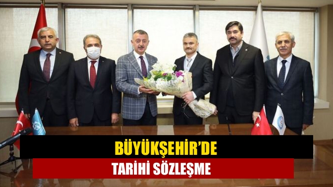 Bem-Bir-Sen Şubesi, sözleşme konusunda Kocaeli Büyükşehir Belediyesi ile sorunsuz bir