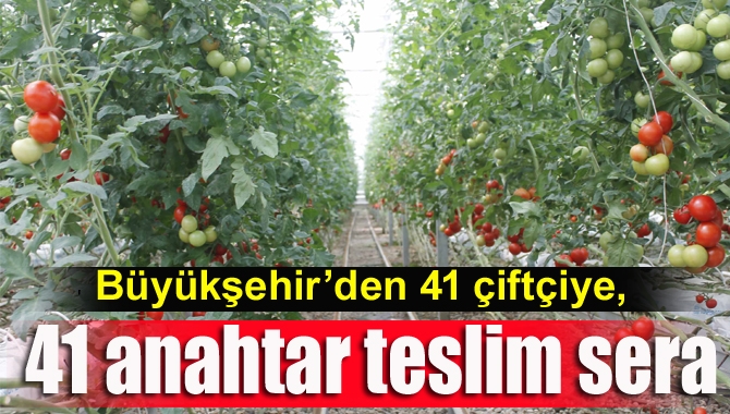 Büyükşehir Belediyesi, çiftçilerin daha verimli üretim alması amacı ile yüzde