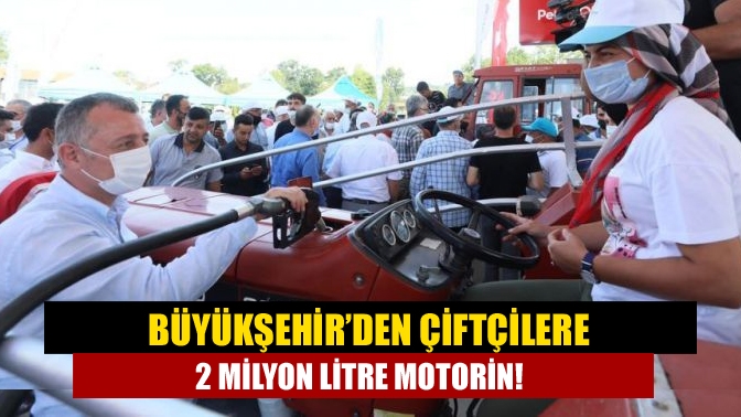 Kocaeli Büyükşehir Belediyesi, çiftçilere akaryakıt desteği için 2 milyon litre
