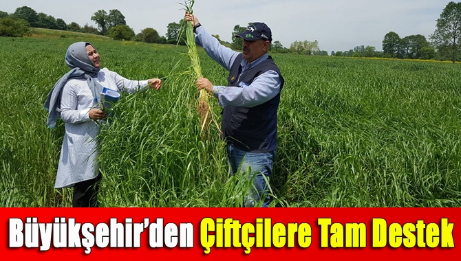 Büyükşehir Belediyesi, ziraat mühendisleri ile Kocaeli genelinde çiftçilerin eğitim çalışmalarını