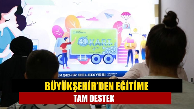 Büyükşehir, yeni eğitim ve öğretim dönemi öncesinde sosyal yardım alan