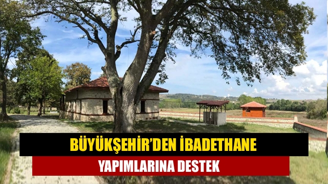 Büyükşehir tarafından sağlanan malzeme desteğiyle Kartepe, Başiskele ve Kandıra’daki camilerin