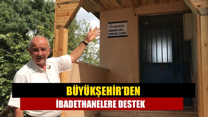 Büyükşehir tarafından Kandıra Kırkarmut Mahallesi’nde zamanla yıpranarak çürüyen iki caminin