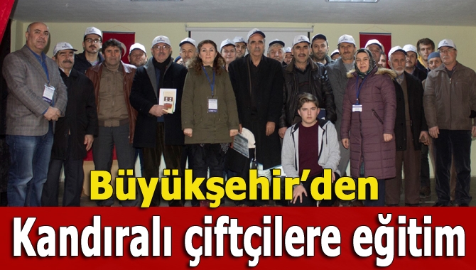 Kocaeli Büyükşehir Belediyesi, daha verimli ve kaliteli ürün yetiştirilmesi için
