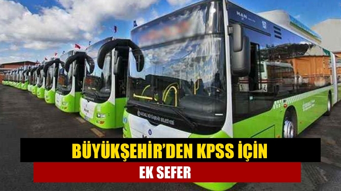 Kocaeli Büyükşehir Belediyesi, pazar günü yapılacak Kamu Personeli Seçme Sınavı