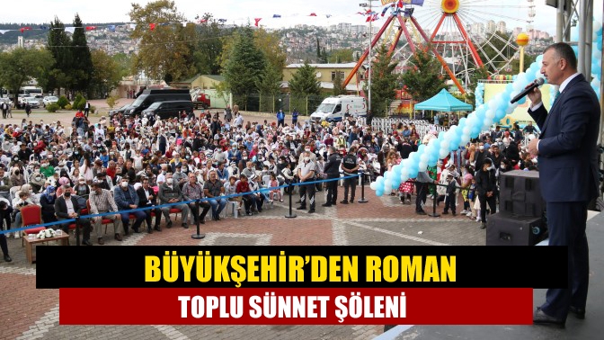 Sünnet ettirilen 230 çocuk, kendileri için Fuar alanında ve Lunapark’ta